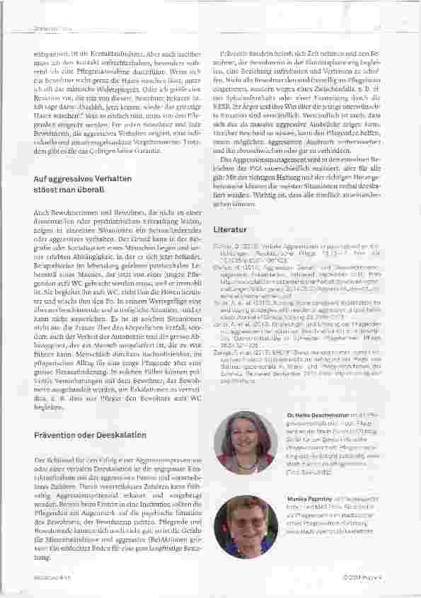 Vorschauseite 3: Troubleshooter im Pflegealltag