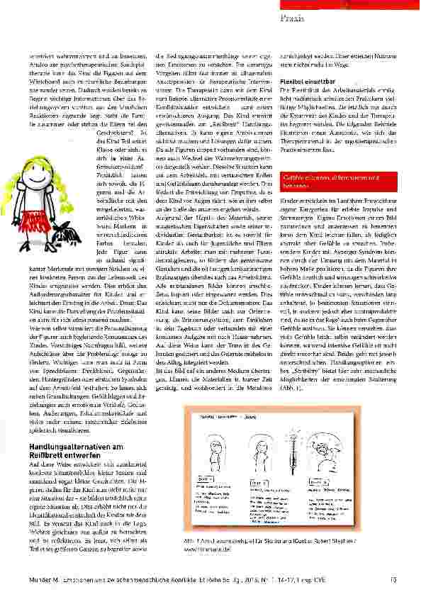 Vorschauseite 2: Emotionen und zwischenmenschliche Konflikte kindgerecht sichtbar machen
