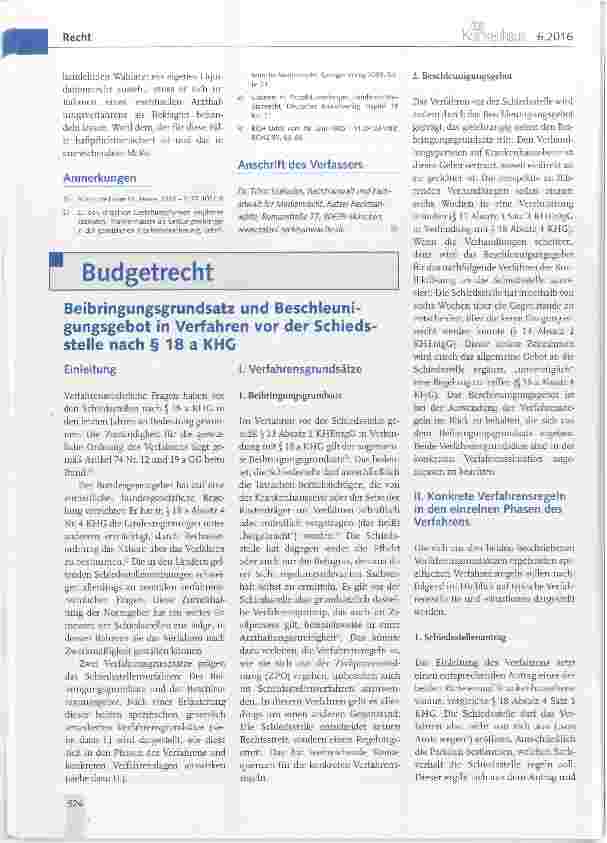 Vorschauseite 4: Abrechnung ärztlicher Wahlleistungen - Wer ist der richtige Beklagte bei Honorarrückforderung?