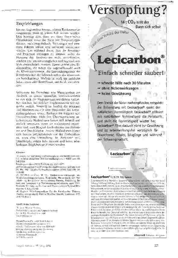 Vorschauseite 6: Achtung: Legionellen im WasserDie wichtigsten Maßnahmen zum Schutz der Bewohner