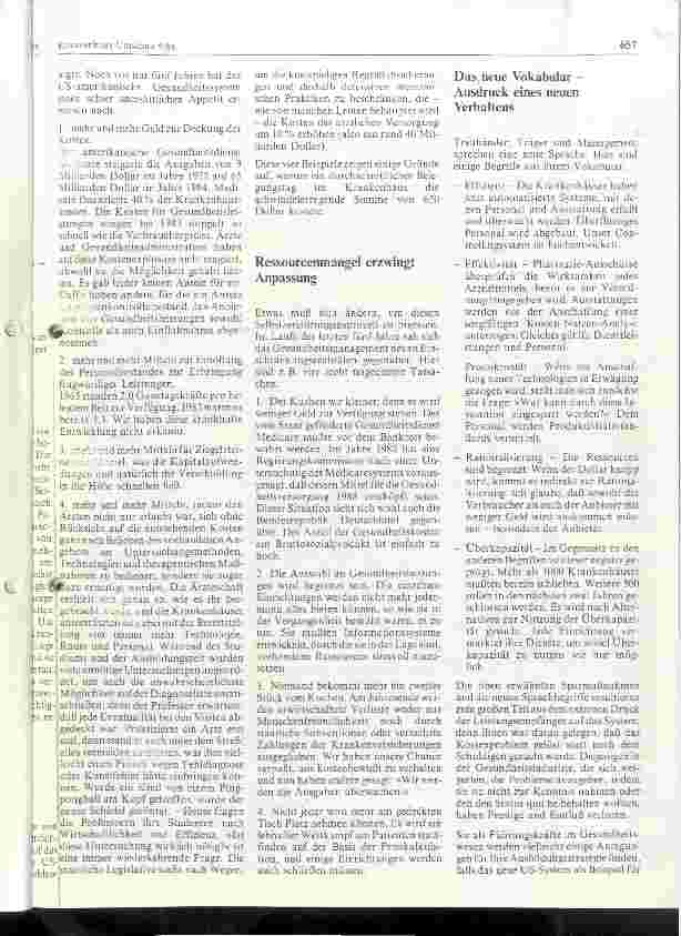 Vorschauseite 2: Diagnosis Related Groups (DRG)- Ein Instrument für patientenbezogene Betriebssteuerung und Finanzierung in den USA