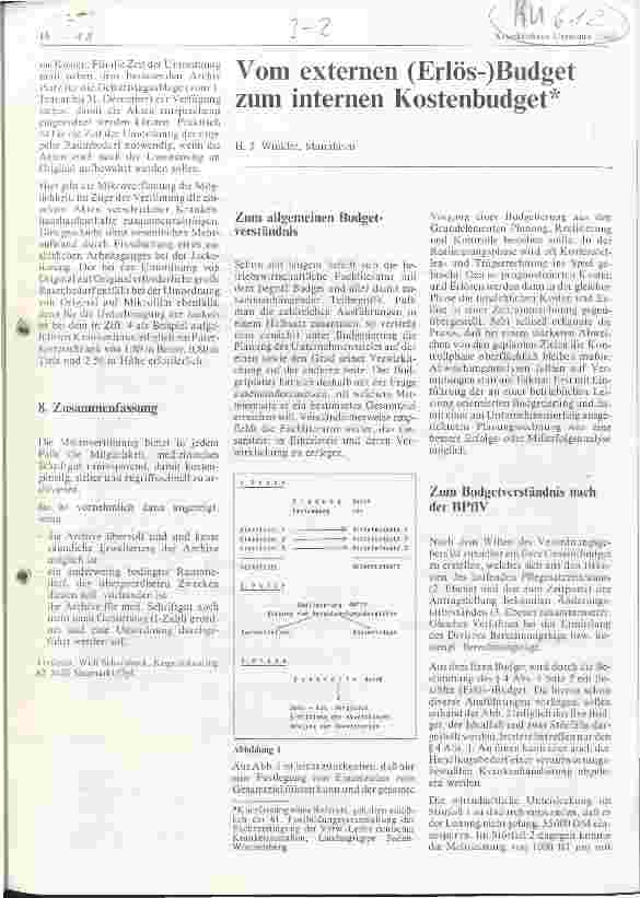 Vorschauseite 4: Was spricht für die Mikroverfilumung des medizinischen Schriftgutes in Krankenhäusern?