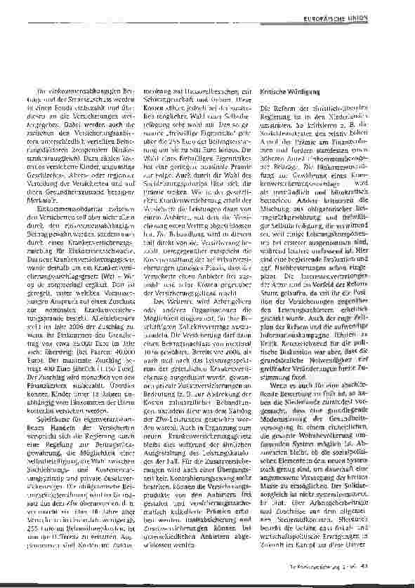 Vorschauseite 4: Großes Reformpaket in den Niederlanden in Kraft getreten