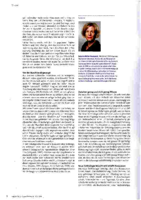 Vorschauseite 3: Wie wird in Tansania geburtshilfliche Technologie in die Schwangerenbetreuung integriert?