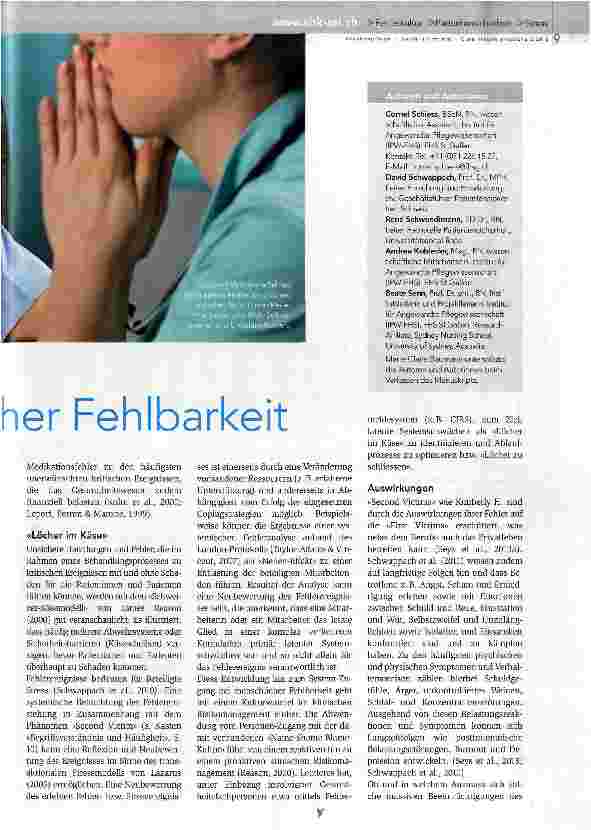 Vorschauseite 2: Die zweiten Opfer menschlicher Fehlbarkeit