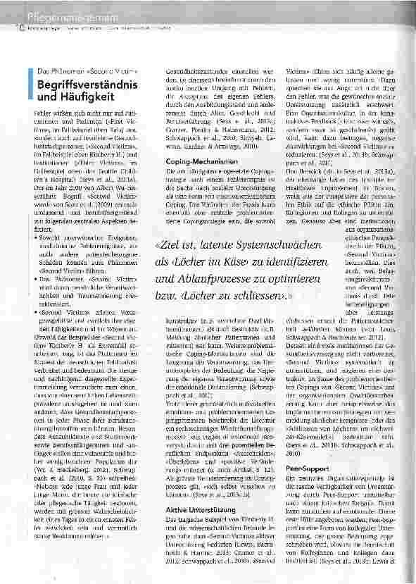 Vorschauseite 3: Die zweiten Opfer menschlicher Fehlbarkeit