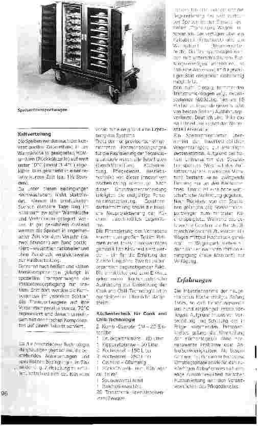Vorschauseite 3: Cook and Chill-Technologie in der Zentralküche des Klinikums Bernburg - ein erster Erfahrungsbericht