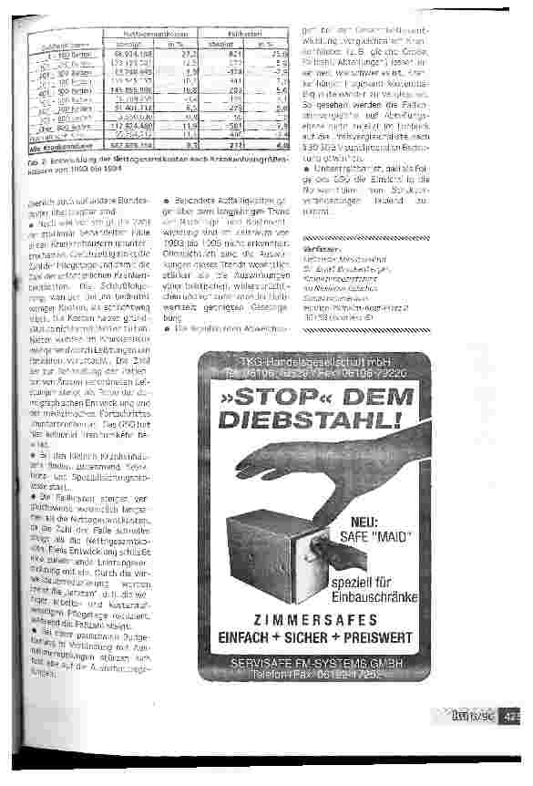 Vorschauseite 5: Viel Lärm um nichts - Die Auswirkungen des GSG im Krankenhausbereich