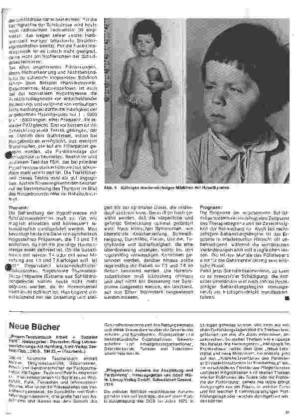 Vorschauseite 4: Kinderheilkunde Vererbte Krankheiten // 6. Folge: Hypothyreose im Kindesalter