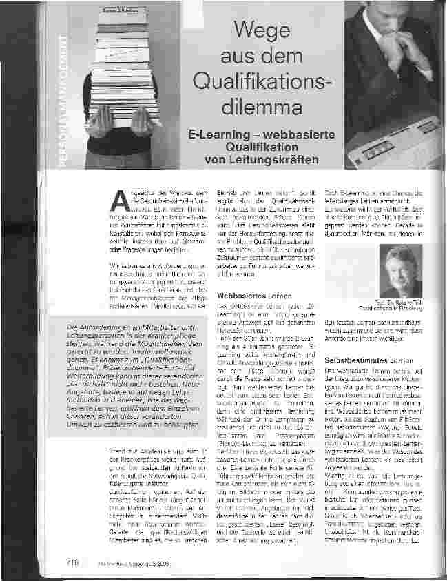 Vorschauseite 1: Wege aus dem Qualifikationsdilemma