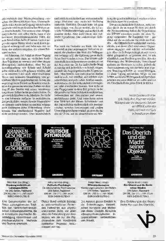 Vorschauseite 5: Medizin und Gewissen Vortrag zur Eröffnung des Kongresses Medizin und Gewissen - 50 Jahre nach dem Nürnberger Ärzteprozeß vom 25. bis 27. Oktober 1996 in Nürnberg