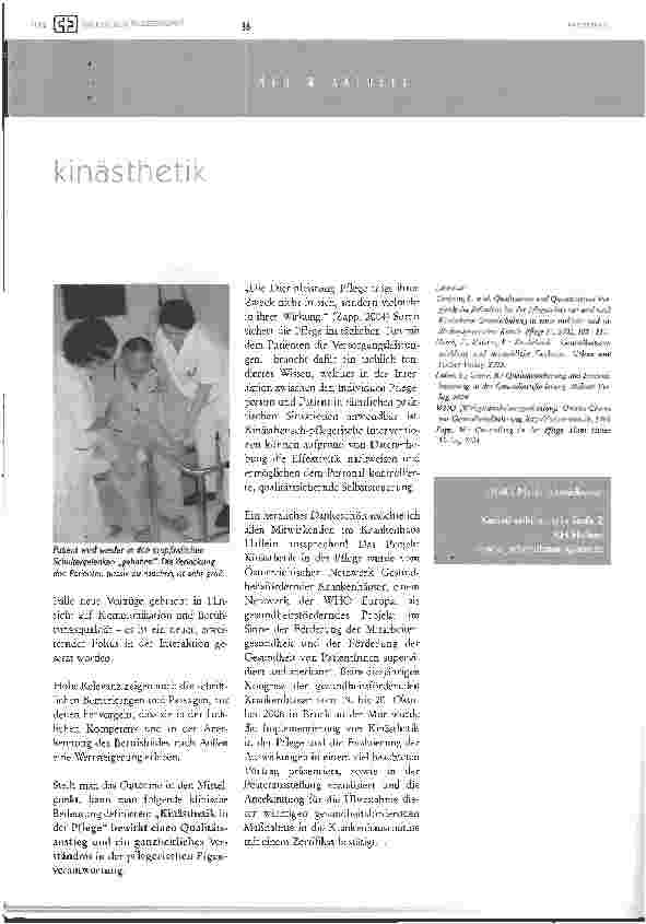 Vorschauseite 3: Gesundheitsförderung mit Kinästhetik