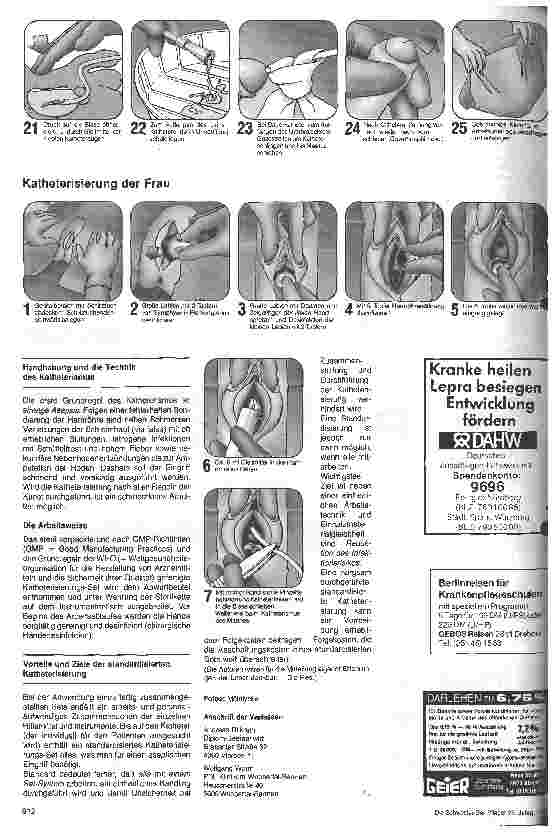 Vorschauseite 3: Die standardisierte Katheterisierung