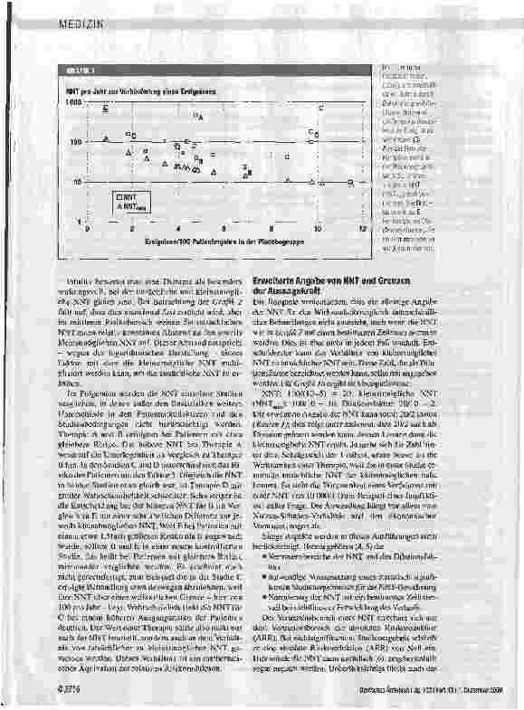 Vorschauseite 4: Beurteilung von Therapien mit der number needed to treat