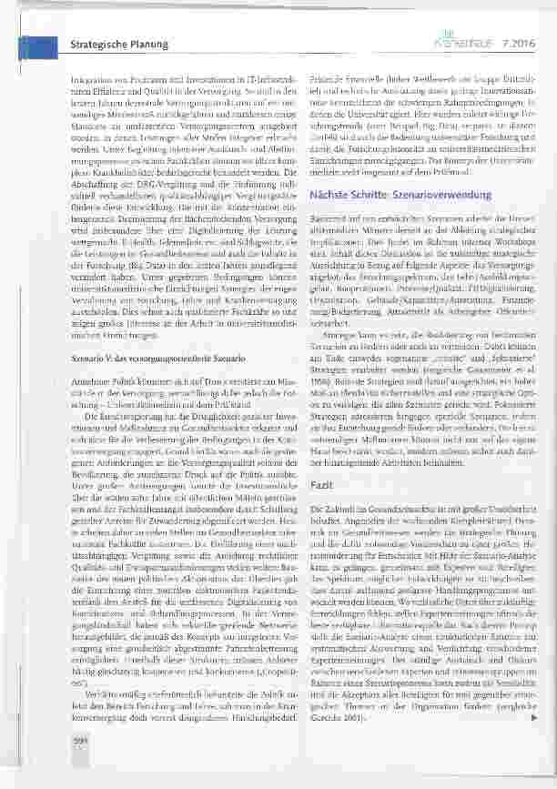 Vorschauseite 6: Auf die Zukunft vorbereiten - Universitätsmedizin 2025 in Münster
