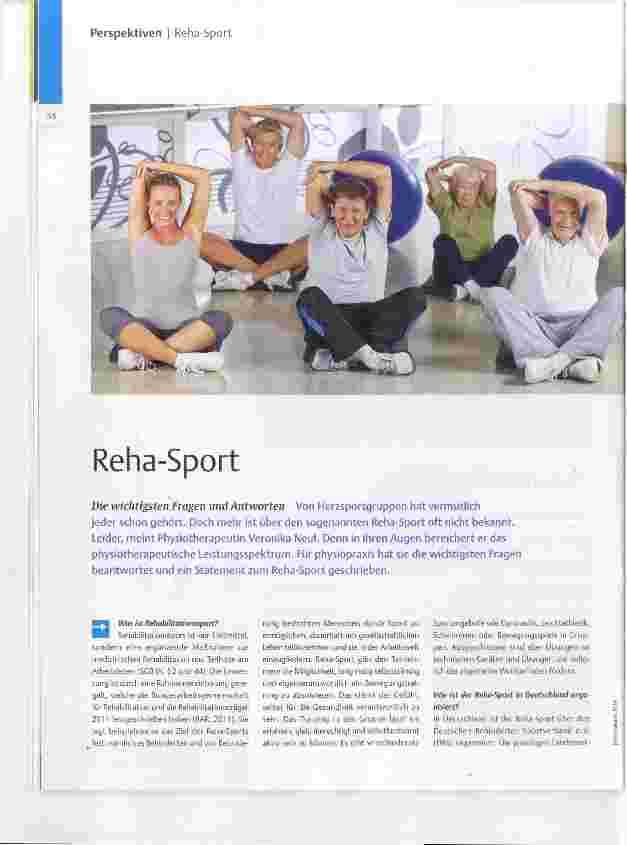 Vorschauseite 1: Reha-Sport