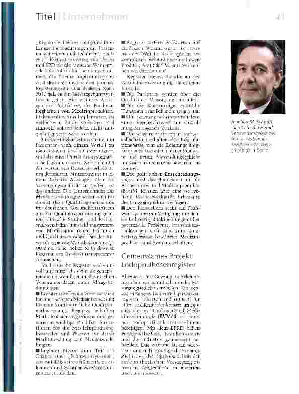 Vorschauseite 2: Registrierte Risiken