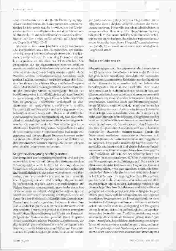 Vorschauseite 3: Das ABC der Selbstfürsorge für Lehrende und Lernende in den Pflegeberufen