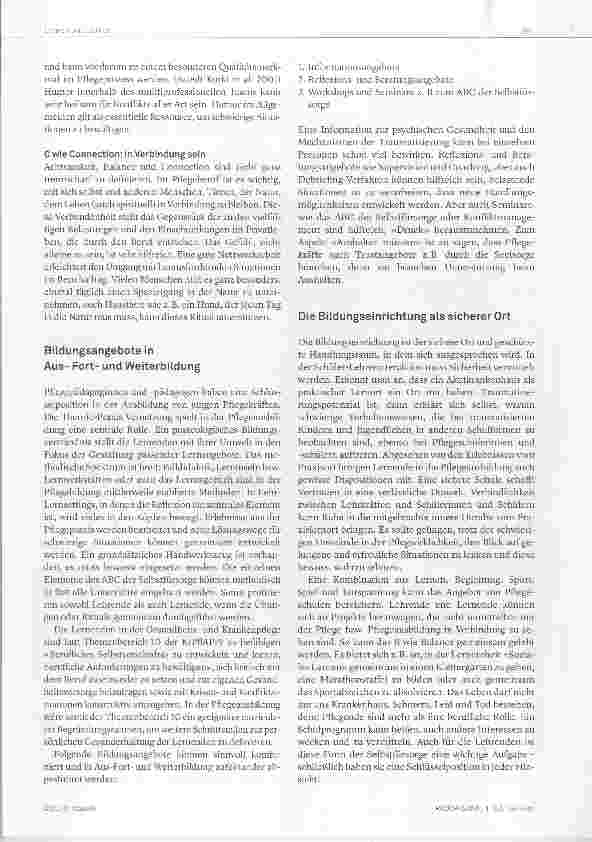 Vorschauseite 5: Das ABC der Selbstfürsorge für Lehrende und Lernende in den Pflegeberufen