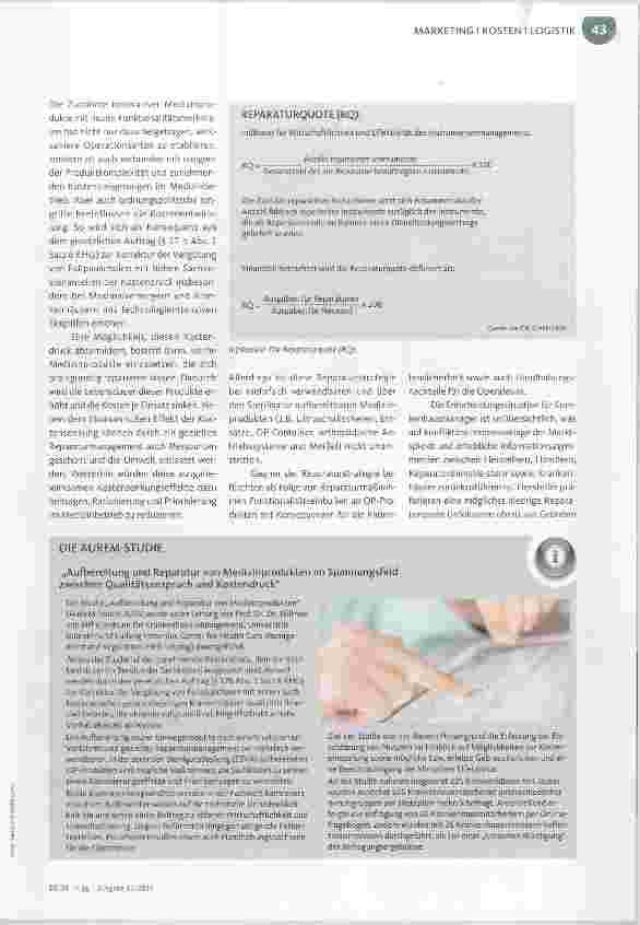 Vorschauseite 2: Rationierung in der Patienten Versorgung vermeiden