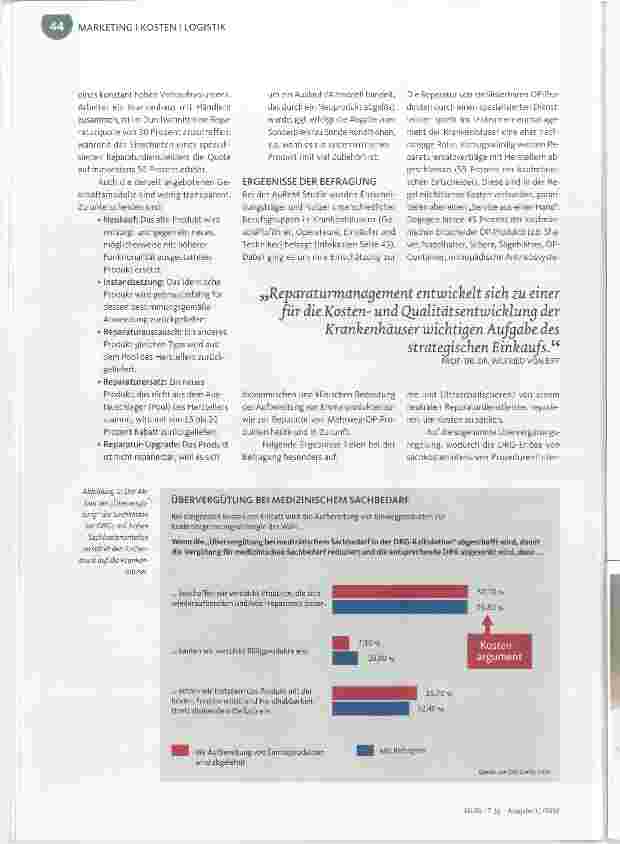Vorschauseite 3: Rationierung in der Patienten Versorgung vermeiden