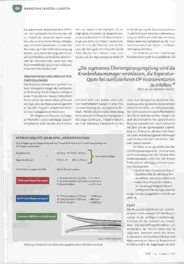 Vorschauseite 5: Rationierung in der Patienten Versorgung vermeiden