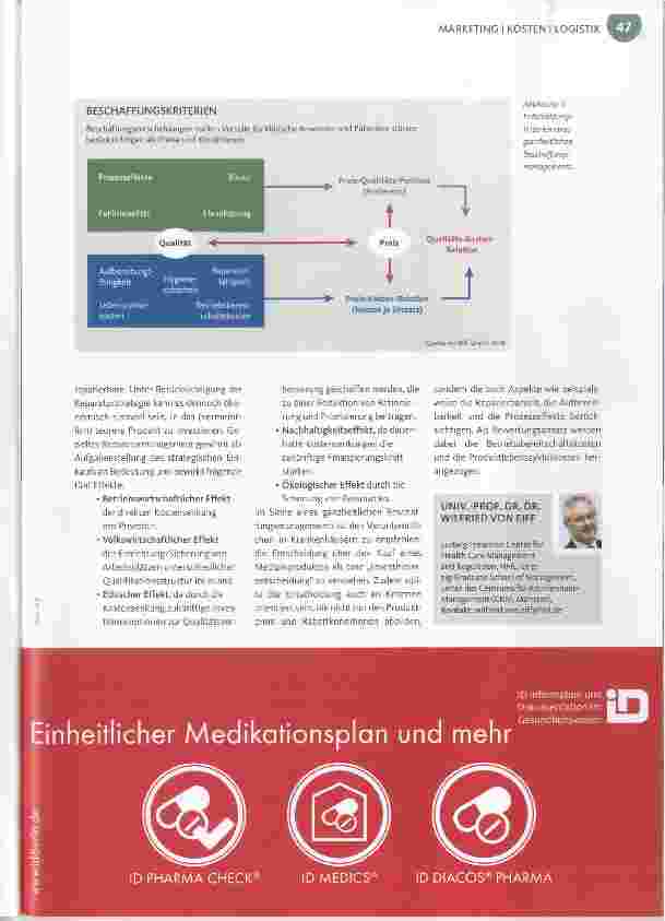 Vorschauseite 6: Rationierung in der Patienten Versorgung vermeiden