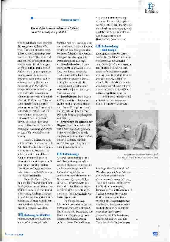 Vorschauseite 3: Pflegerische Möglichkeiten der Obstipationsprophylaxe