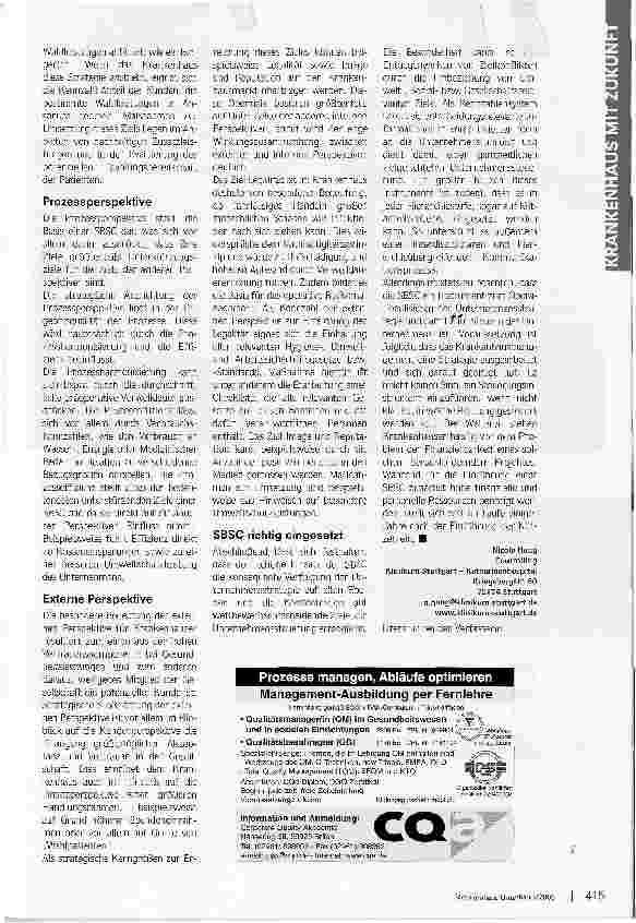 Vorschauseite 3: NachhaltigkeitDie Sustainability Balanced Scorecard als Führungs -und Steuerungsinstrument
