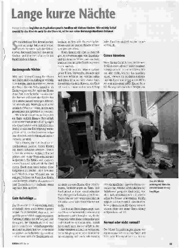 Vorschauseite 1: Lange kurze Nächte