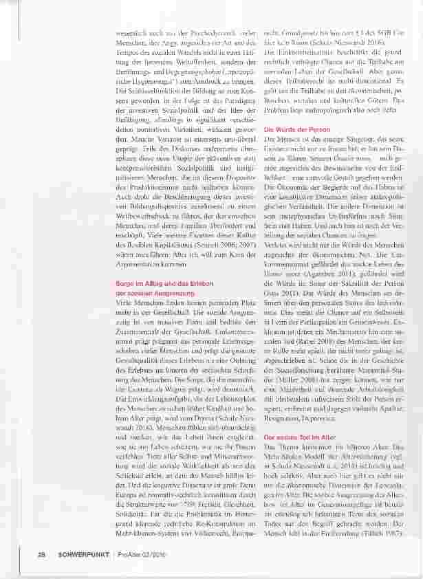 Vorschauseite 2: Altersarmut mehr als eine Frage der Einkommensarmut