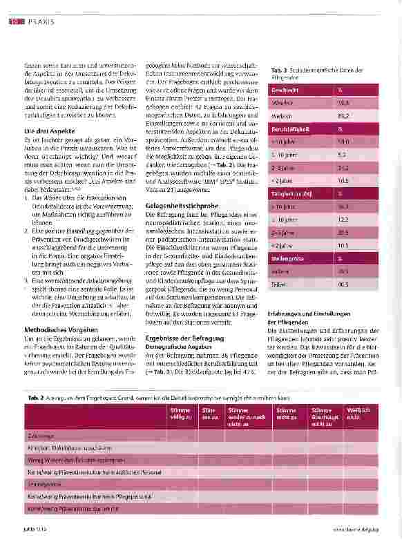 Vorschauseite 2: Pflegende kommen zu Wort