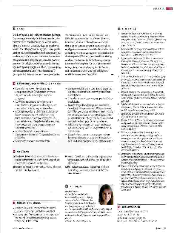 Vorschauseite 5: Pflegende kommen zu Wort