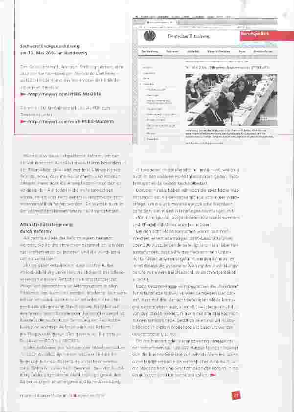 Vorschauseite 2: Doch keine generalistische Ausbildung der Pflegeberufe?