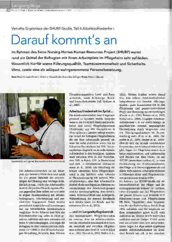 Vorschauseite 1: Darauf kommt es an