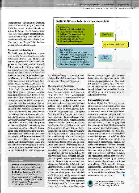 Vorschauseite 2: Darauf kommt es an