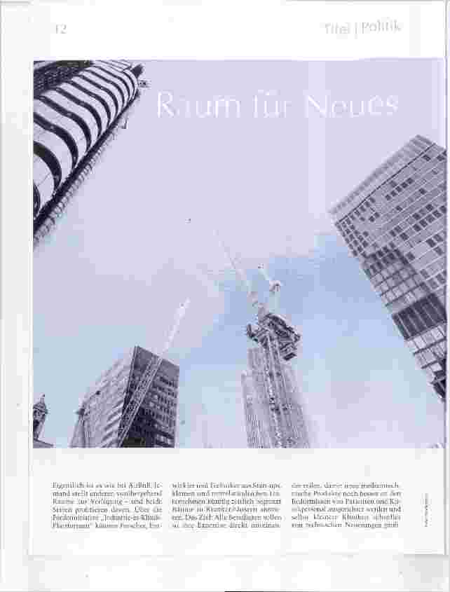 Vorschauseite 1: Raum für Neues