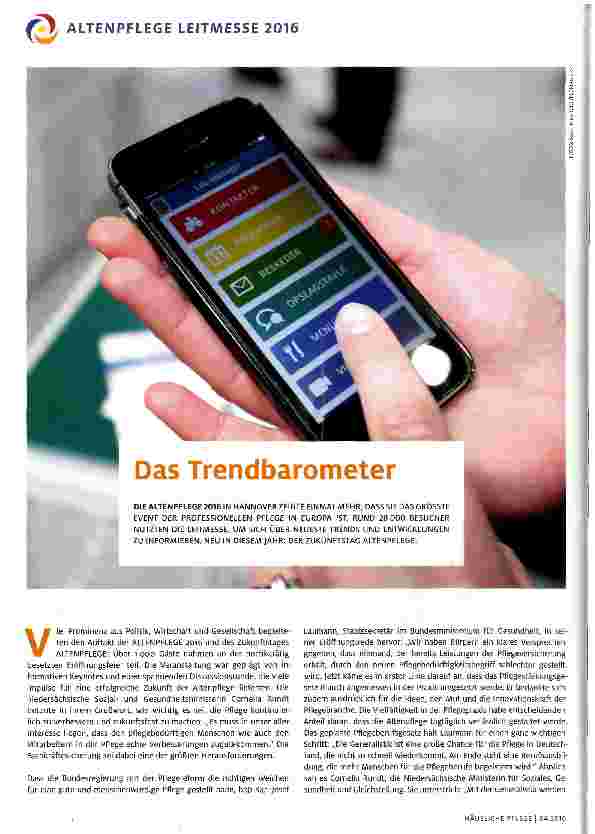 Vorschauseite 1: Das Trendbarometer