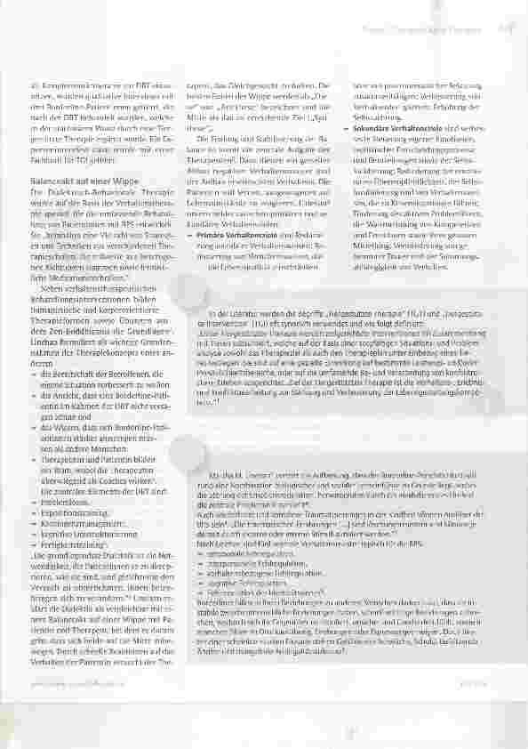 Vorschauseite 2: Tiergeschützte Therapie als Komplementärtherapie zur DBT