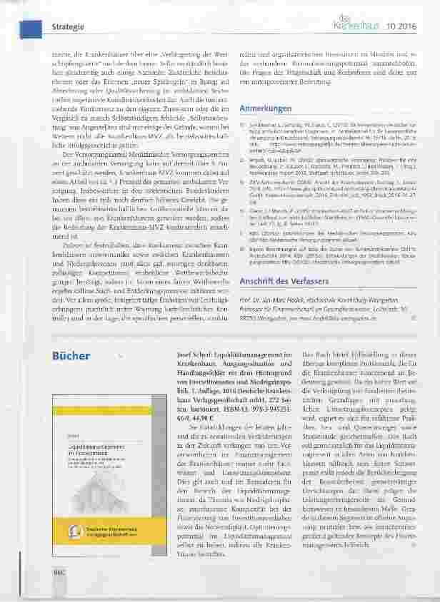 Vorschauseite 4: Ambulante Leistungen am Krankenhaus