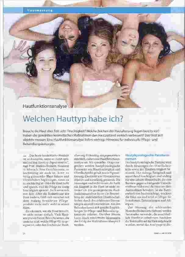 Vorschauseite 1: Welchen Hauttyp habe ich?