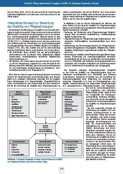 Vorschauseite 5: Bewertung der Usability von technischen Assistenzsystemen in der professionellen Pflege