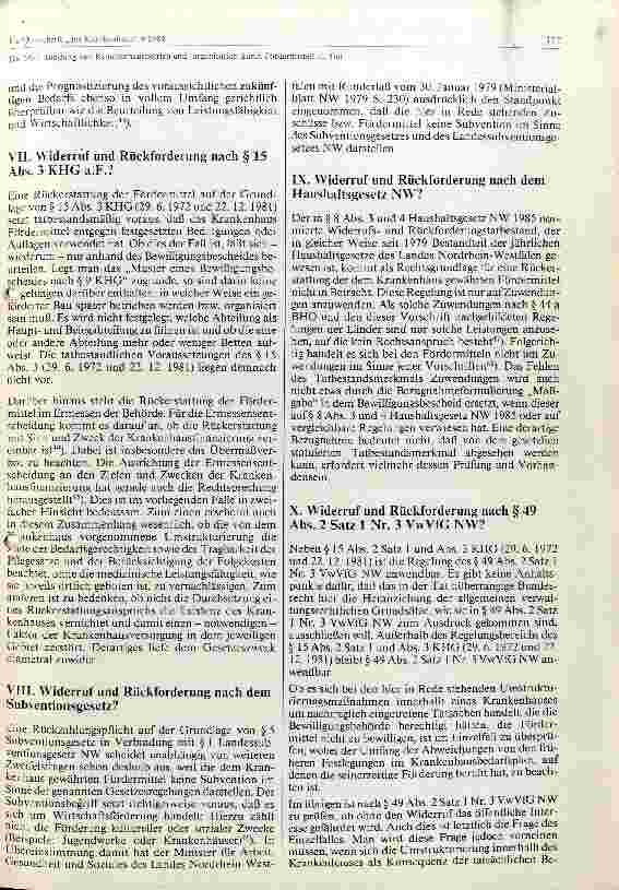 Vorschauseite 5: Bindung von Krankenhausbetrieb und - Organisation durch Fördermittel