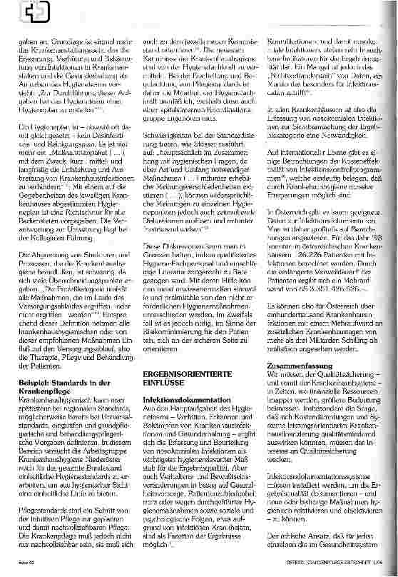 Vorschauseite 2: Qualitätsmanagement mit Krankenhaushygiene