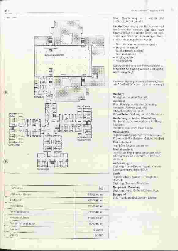 Vorschauseite 6: Der Neubau des St.-Agnes- Hospitals in Bocholt