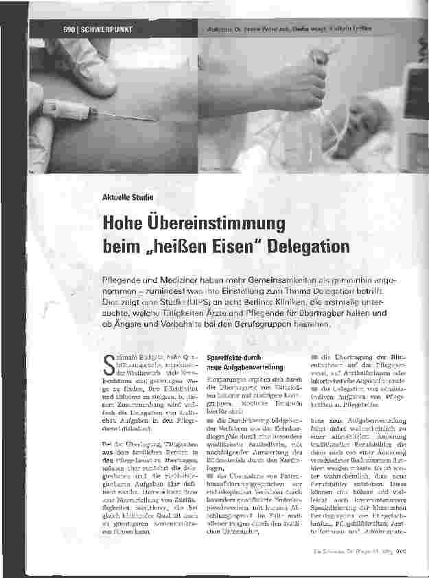Vorschauseite 1: Hohe Übereinstimmung beim heißen Eisen Delegation