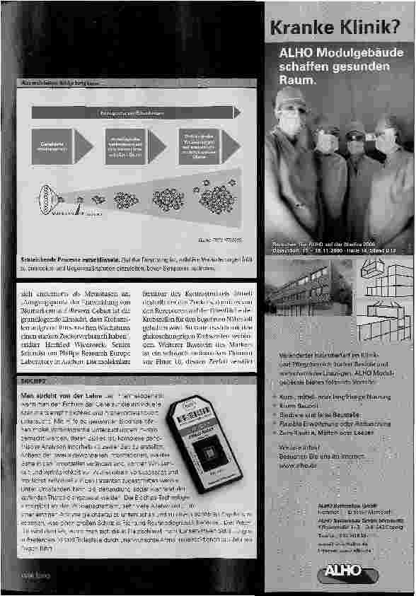 Vorschauseite 6: Molecular Imaging: Licht im Dunkeln