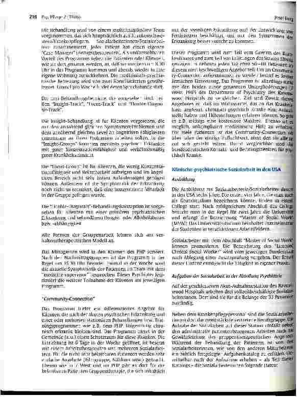 Vorschauseite 3: Psychiatrie in den USA - Gesund in 9 Tagen!?