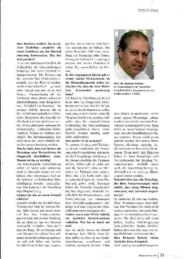 Vorschauseite 2: Verfahren ist noch sicherer geworden