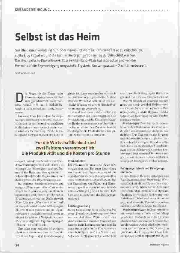 Vorschauseite 1: Selbst ist das Heim